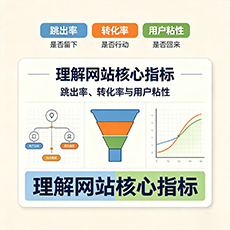 韶关建站-理解网站核心指标：跳出率、转化率与用户粘性