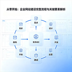 仁化建站-从零开始：企业网站建设完整流程与关键要素解析