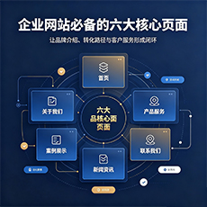 韶关建站-企业网站必备的六大核心页面